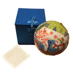 Li Bien Ornament 2009 Snowmen ⛄️